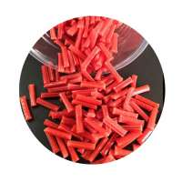 red pp polypropylene granules recycle material gf40 chemical resistant