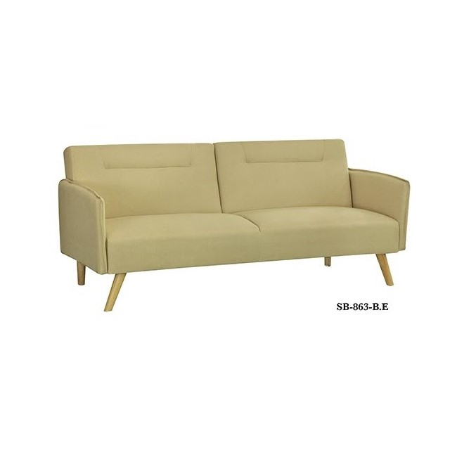 SOFA BED WITH FABRIC SEAT